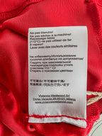 Robe tunique rouge drapée Vivienne Westwood