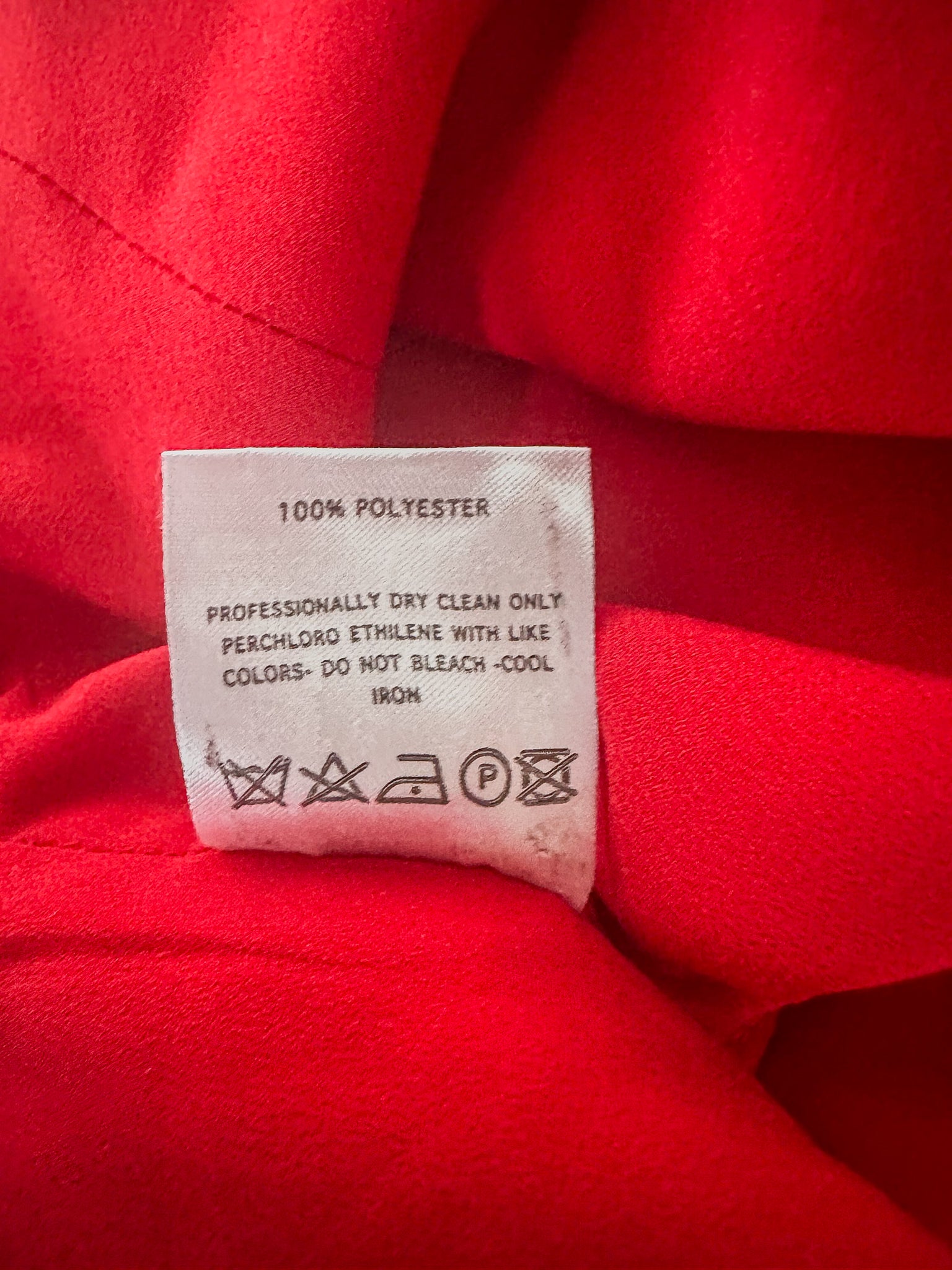 Mônot Red Cut-Out Thigh High Slit Leg Gown