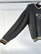 Patta Loves You Cable Knitted Pirate Black Jumper