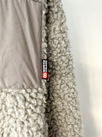 66° North Grey Varmahlid Shearling Teddy Fleece Cardi Coat