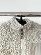 66° North Grey Varmahlid Shearling Teddy Fleece Cardi Coat