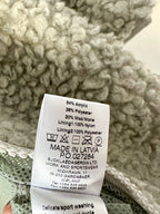 66° North Grey Varmahlid Shearling Teddy Fleece Cardi Coat