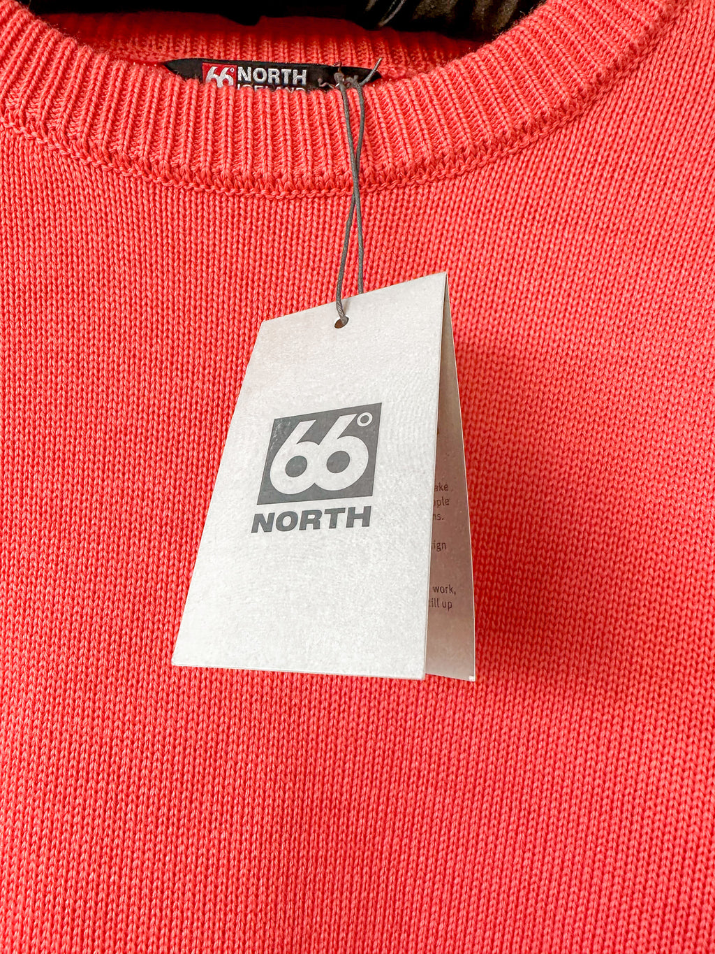 66 North Iceland Allover Logo Knit Crew Neck Ski Jumper
