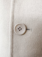 Paltò Mens Cream Geraldo Single Breasted Coat