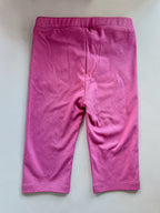 Pucci Girls Pink Logo Cropped Leggings
