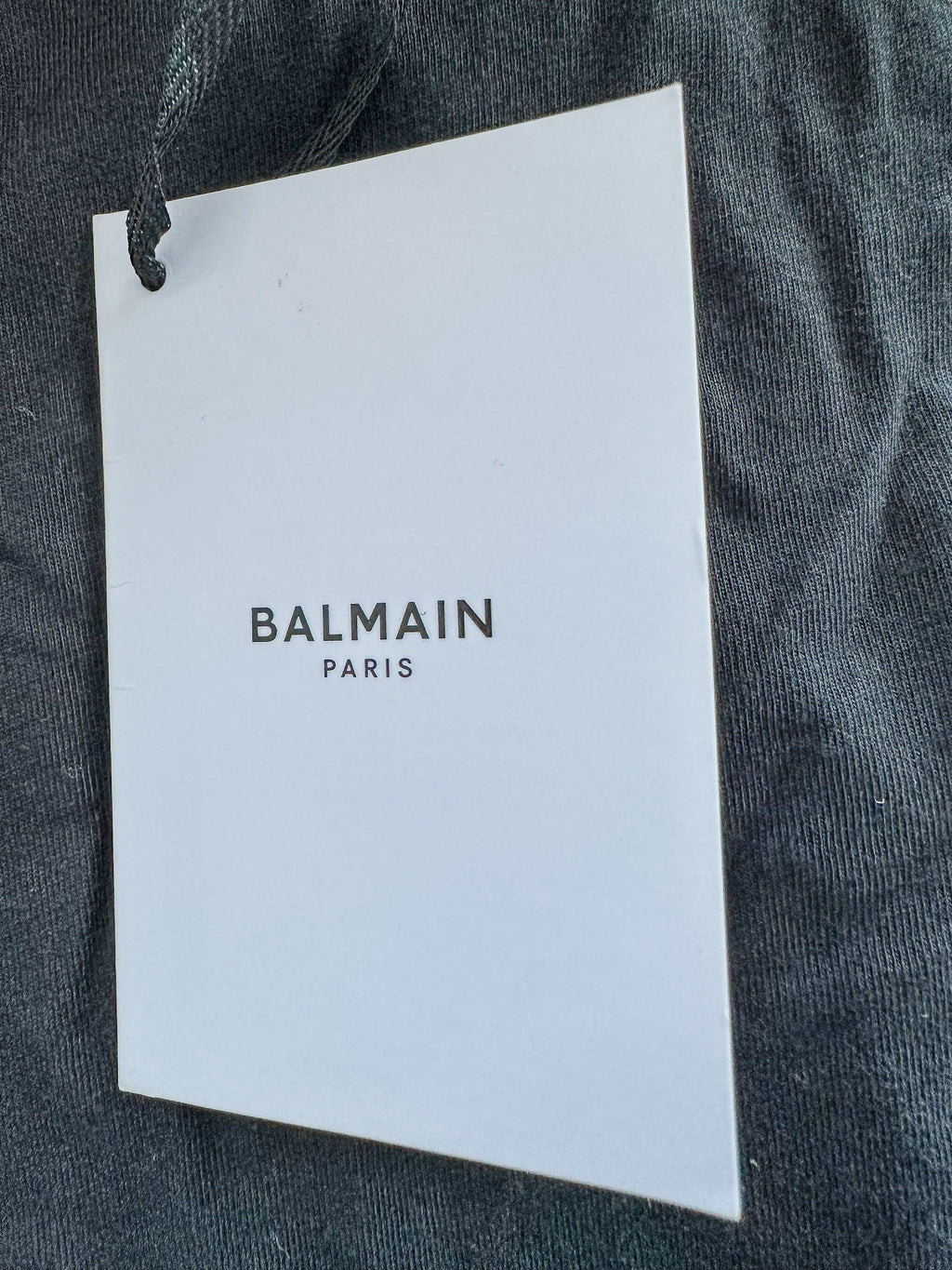 Balmain Baby Girl's Diamante Side Logo Black Leggings