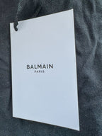 Balmain Baby Girl's Diamante Side Logo Black Leggings