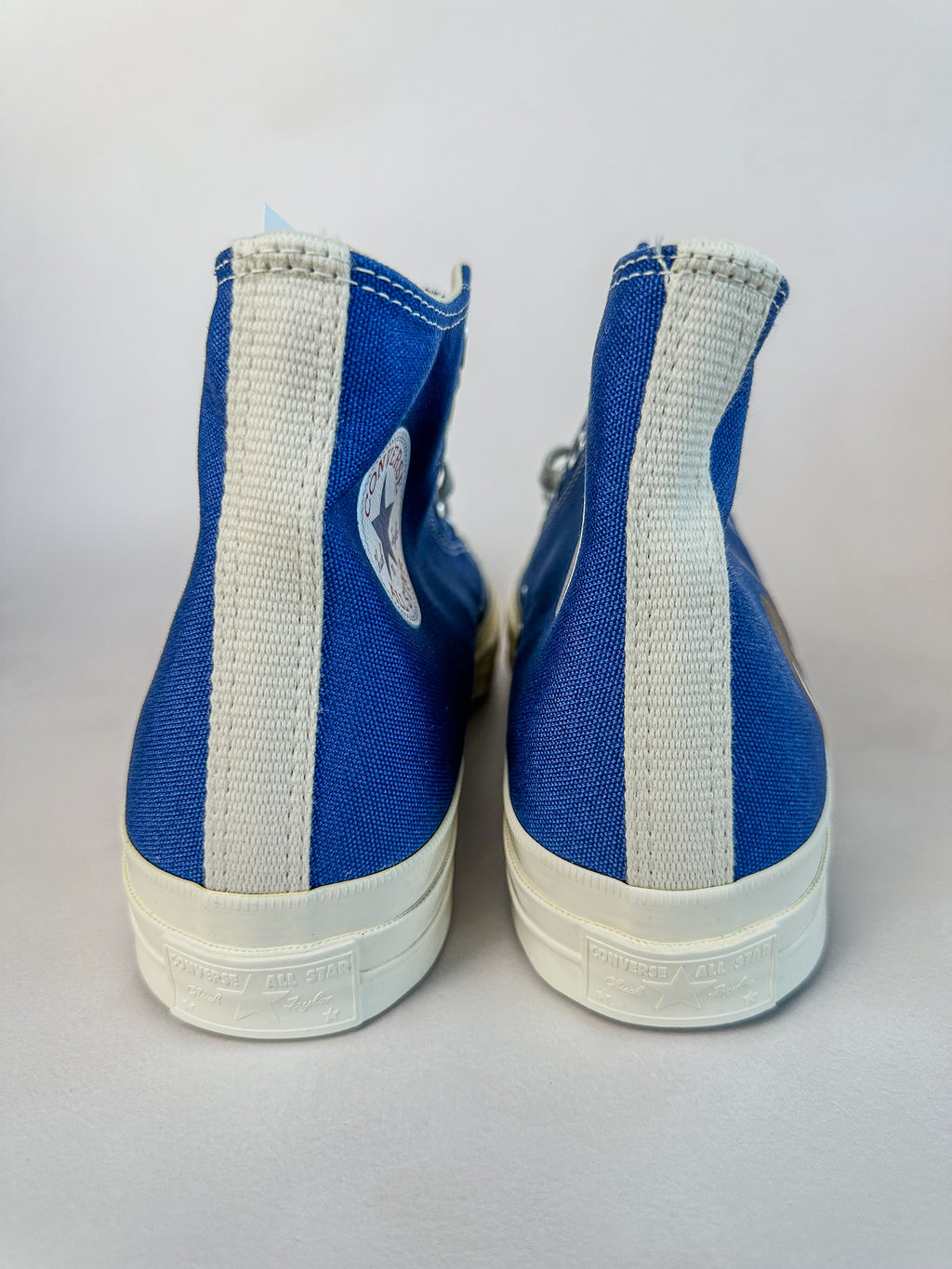 Converse X Comme Des Garçons Blue Chuck 70 Hi Tops
