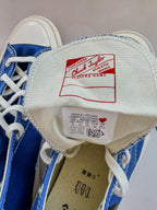 Converse X Comme Des Garçons Blue Chuck 70 Hi Tops