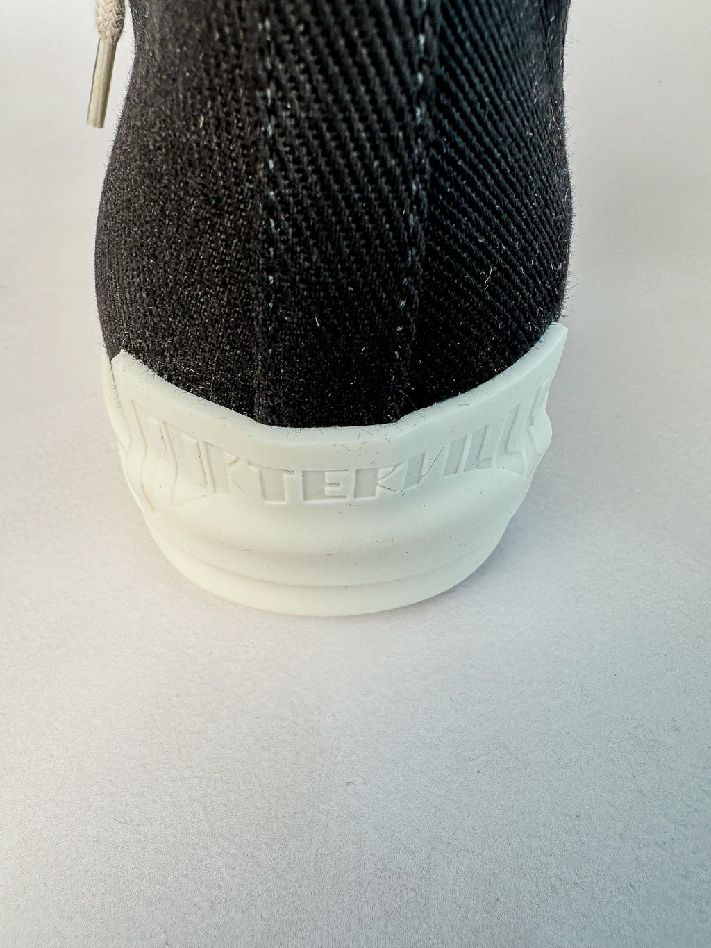 Rick Owens DRKSHDW Scarpe Hi Tops Black Milk Sneakers