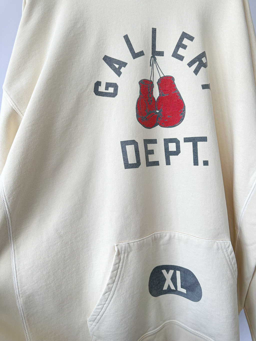 Gallery Dept. Cream Boxing Arena Hoodie