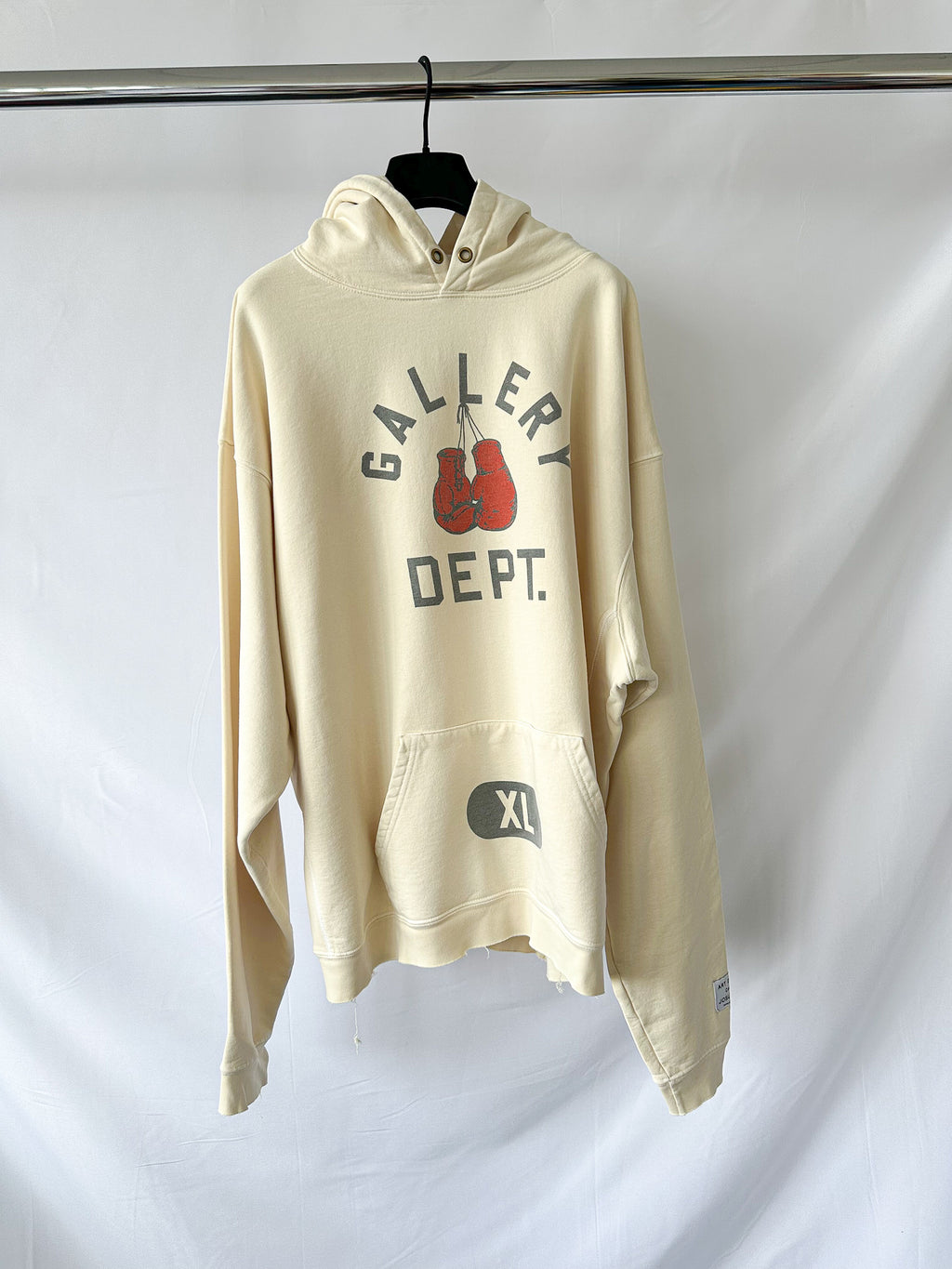 Gallery Dept. Cream Boxing Arena Hoodie