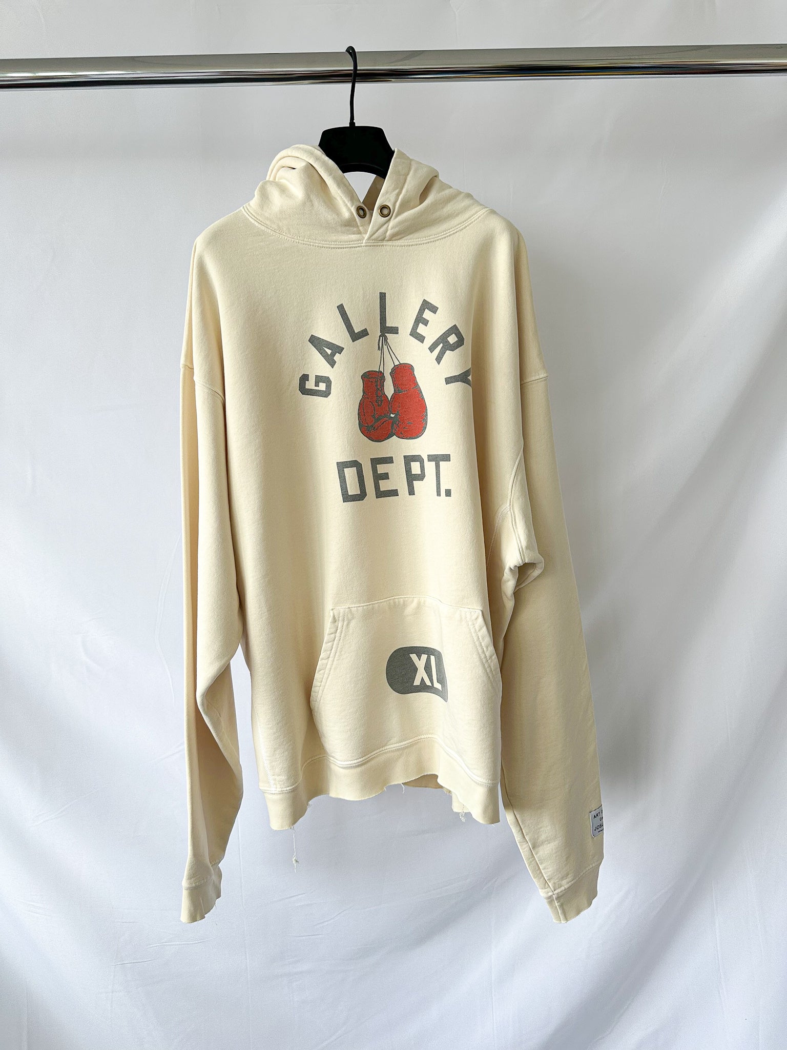 Gallery Dept. Cream Boxing Arena Hoodie