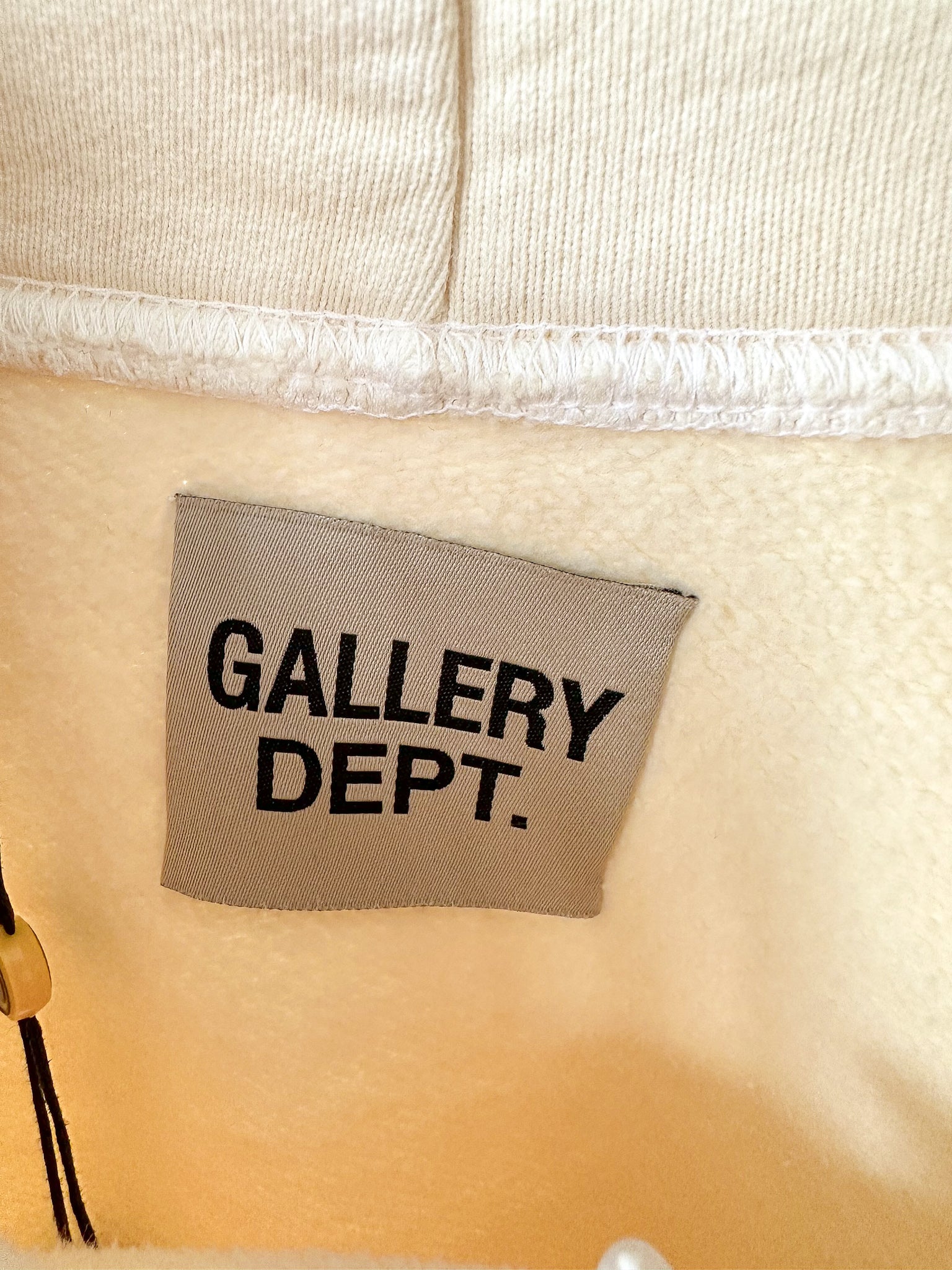 Gallery Dept. Cream Boxing Arena Hoodie