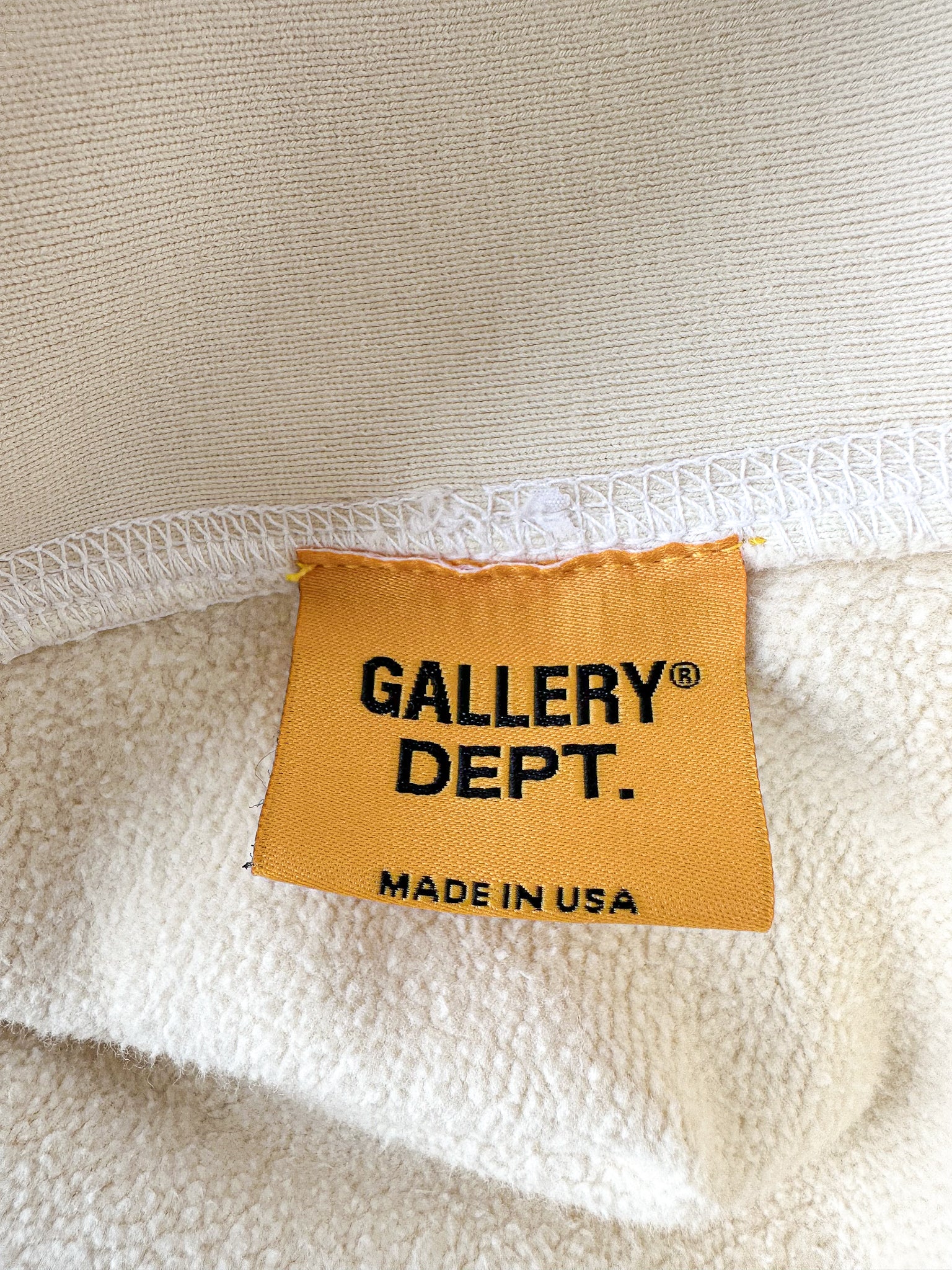 Gallery Dept. Cream Boxing Arena Hoodie
