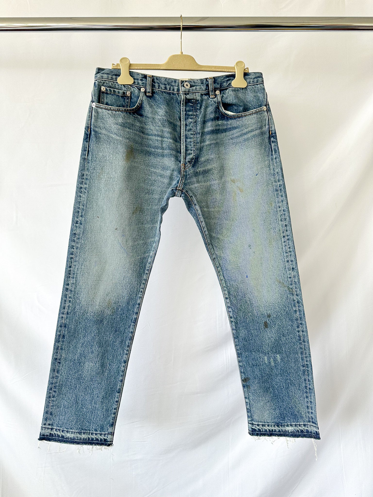 Gallery Dept. Levi 5001 Selvedge Reworked Paint Jeans