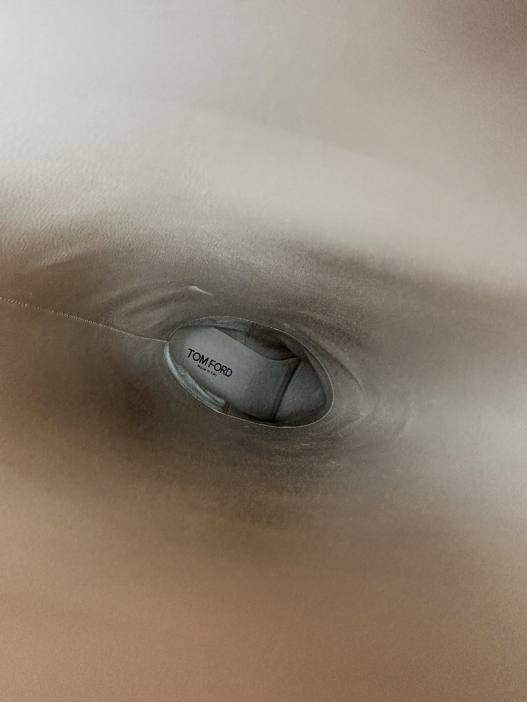 Tom Ford Brown Leather Horsebit Detail Calf Boots