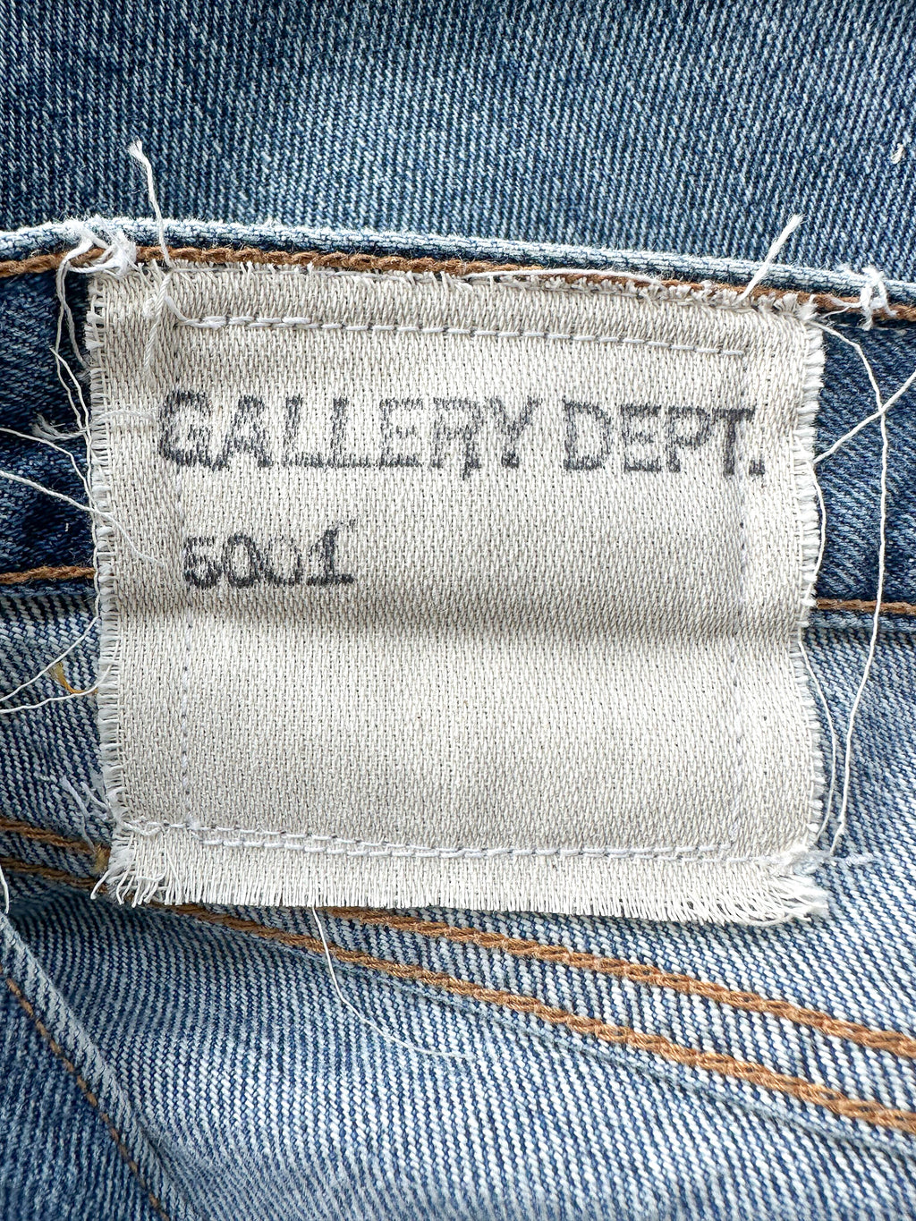 Gallery Dept. Levi 5001 Selvedge Reworked Paint Jeans