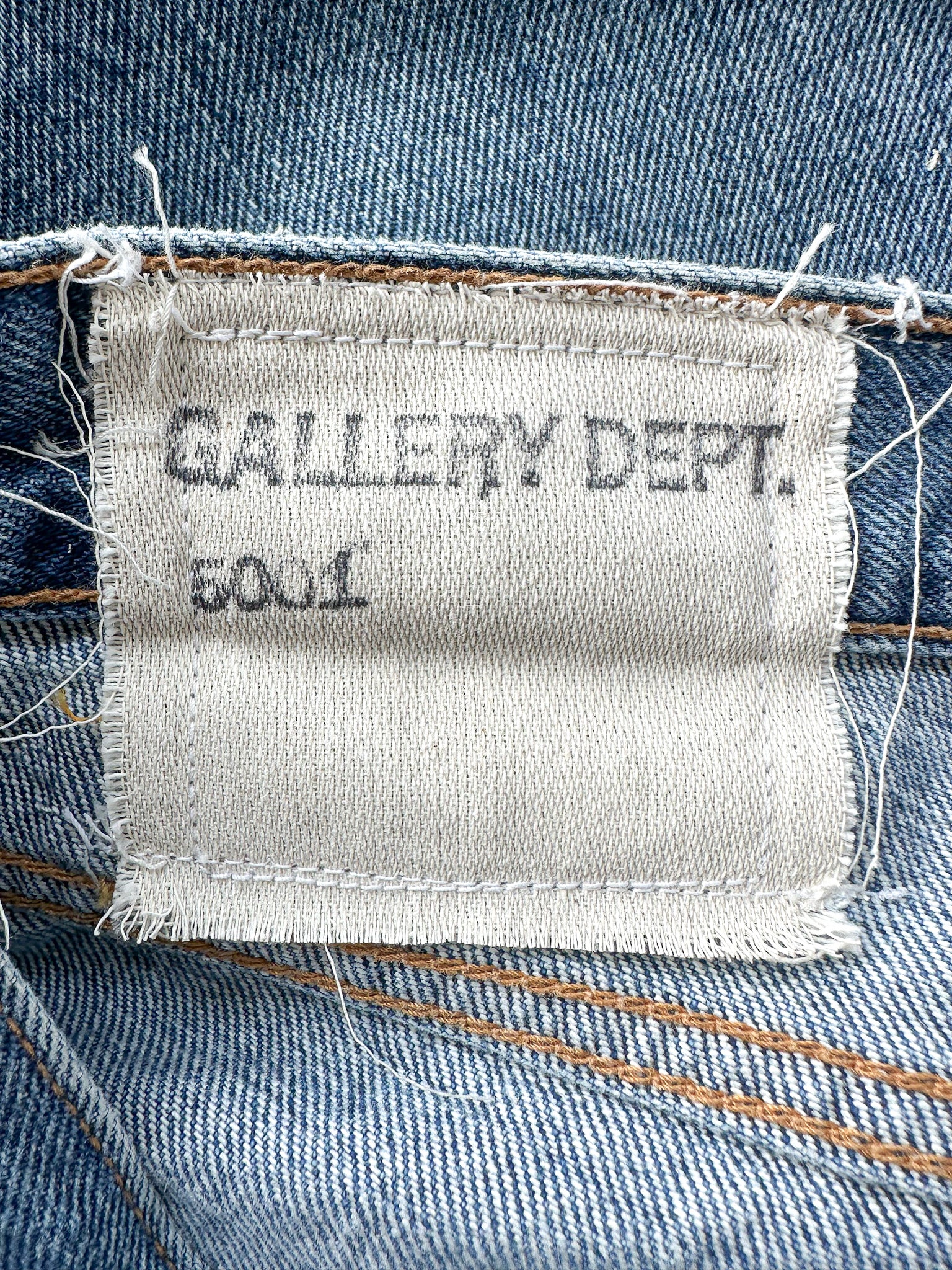 Gallery Dept. Levi 5001 Selvedge Reworked Paint Jeans