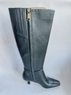 Coach Black Raquel Leather Calf Boots