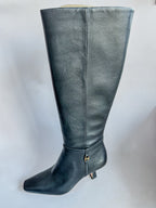 Coach Black Raquel Leather Calf Boots