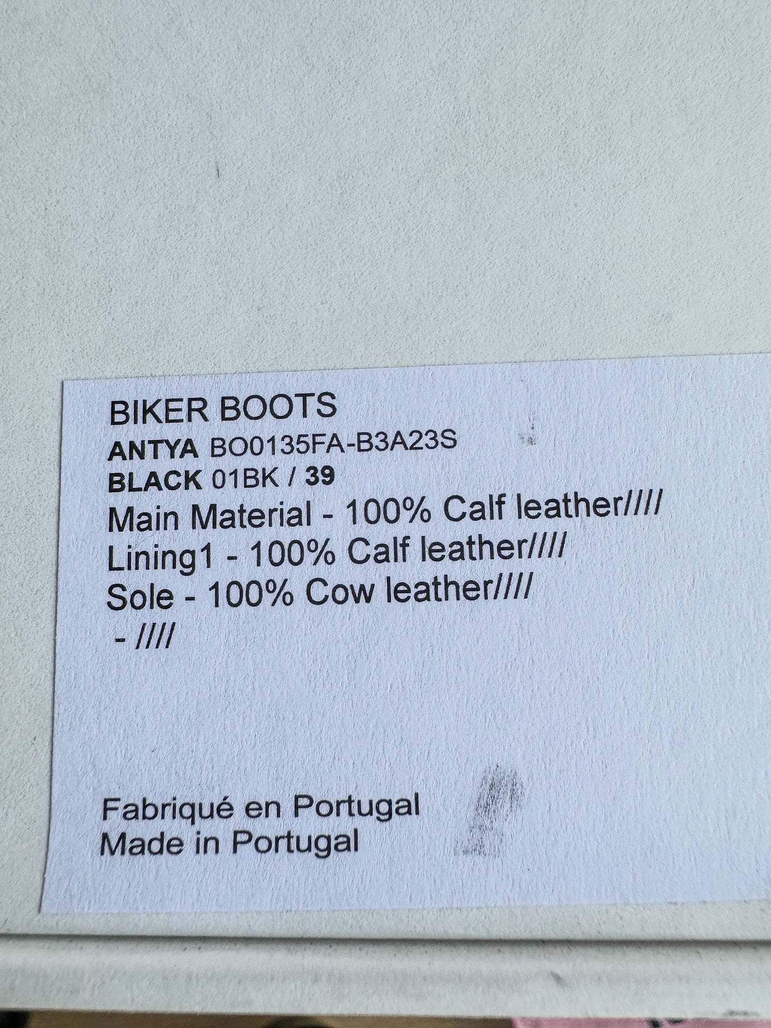 Isabel Marant Antya Black Biker Leather Boots