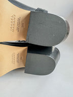 Isabel Marant Antya Black Biker Leather Boots