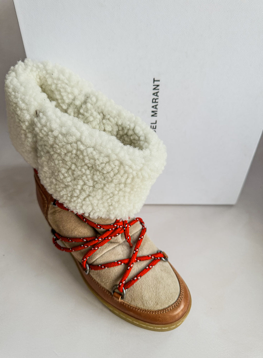 Isabel Marant Snow High Shearling Boots
