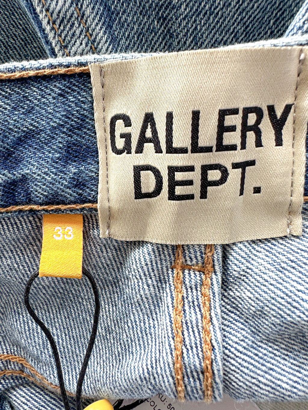 Gallery Dept Levi 5001 Reworked Paint Selvedge Jeans