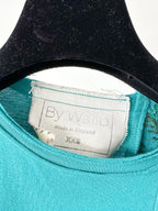 By Walid Hanky Story Patchy T Shirt In Teal