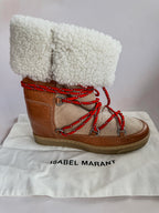 Isabel Marant Snow High Shearling Boots