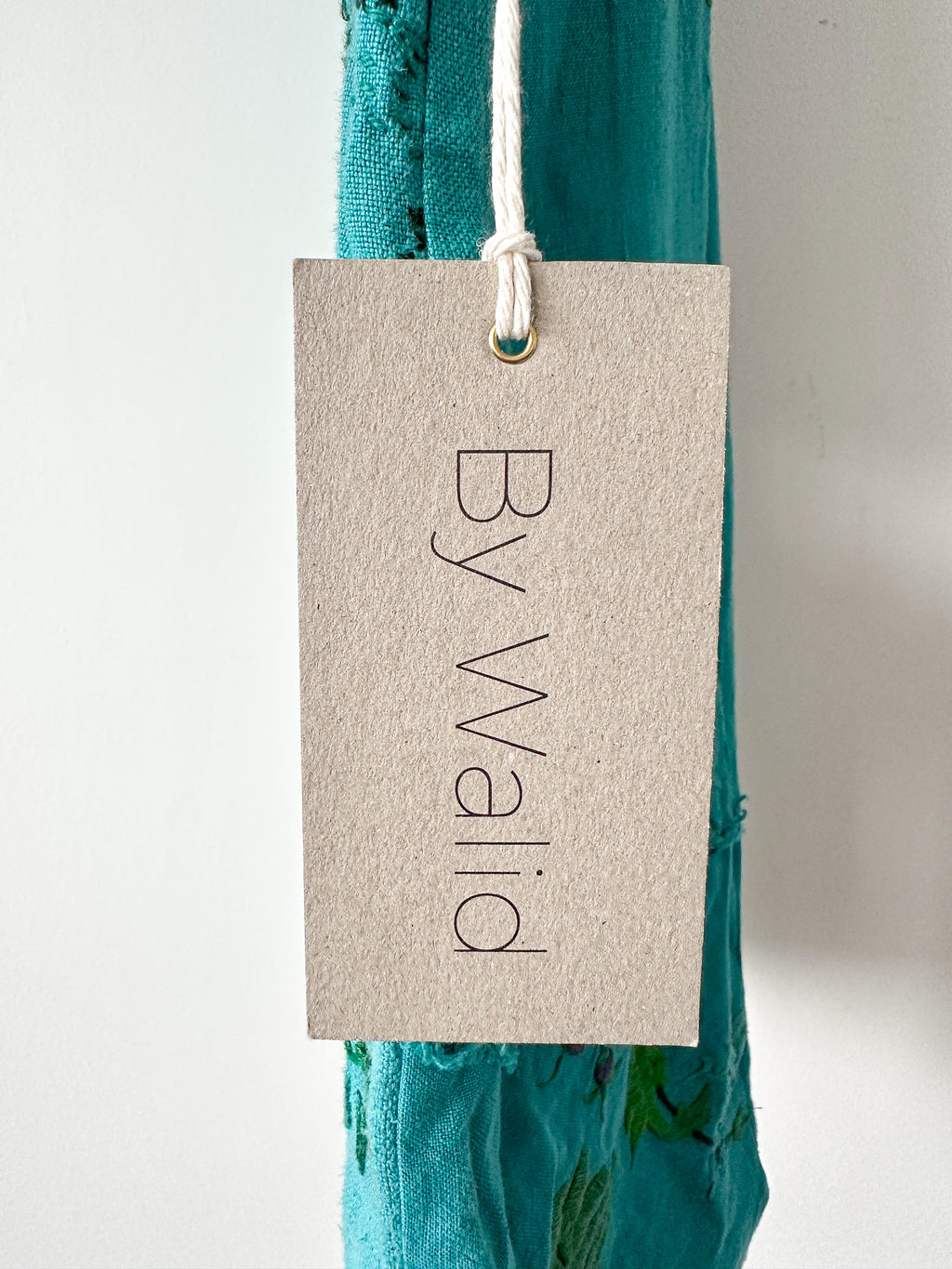 By Walid Hanky Story Patchy T Shirt In Teal