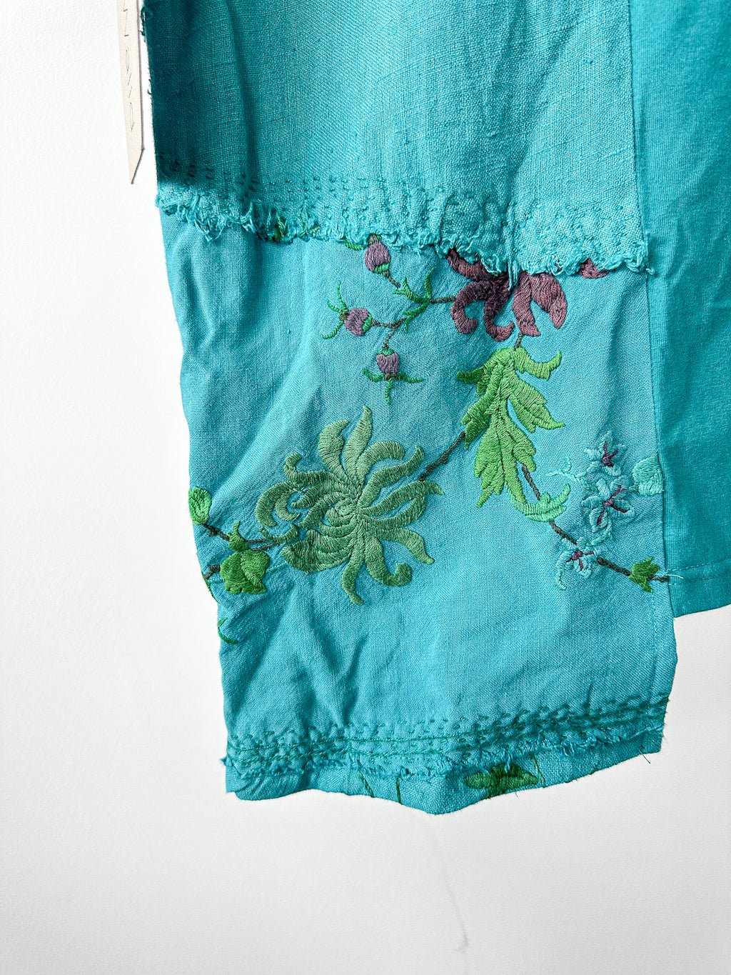 By Walid Hanky Story Patchy T Shirt In Teal