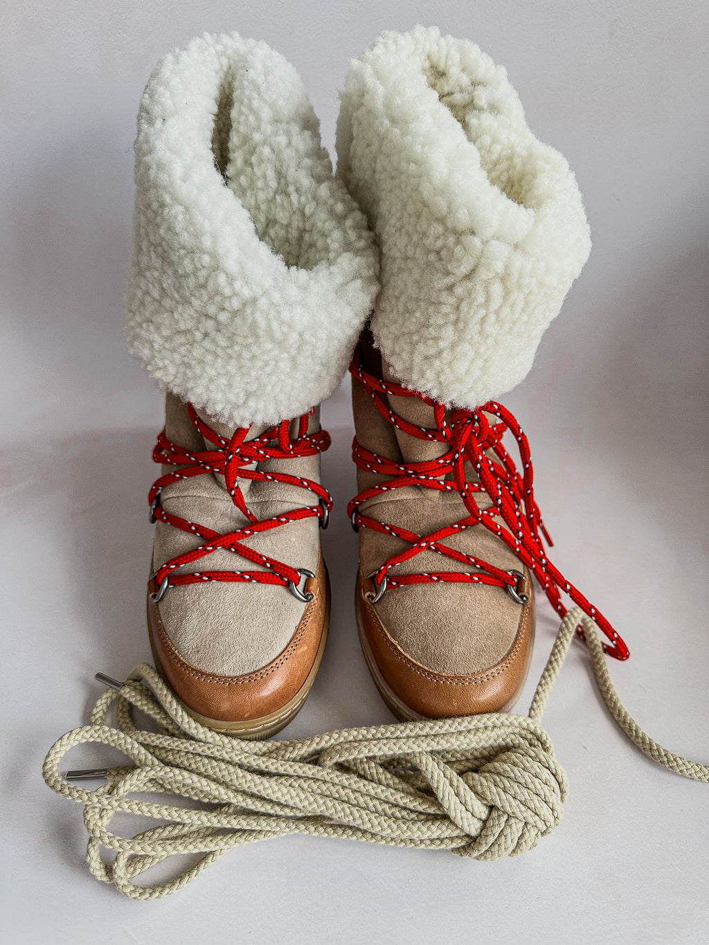 Isabel Marant Snow High Shearling Boots