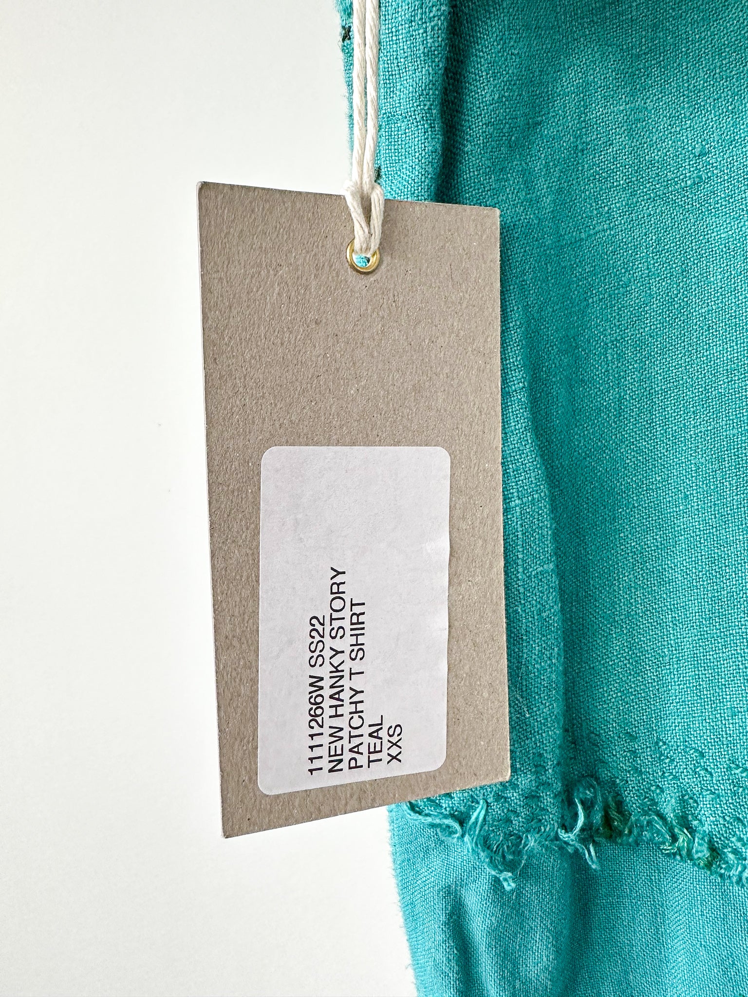 By Walid Hanky Story Patchy T Shirt In Teal