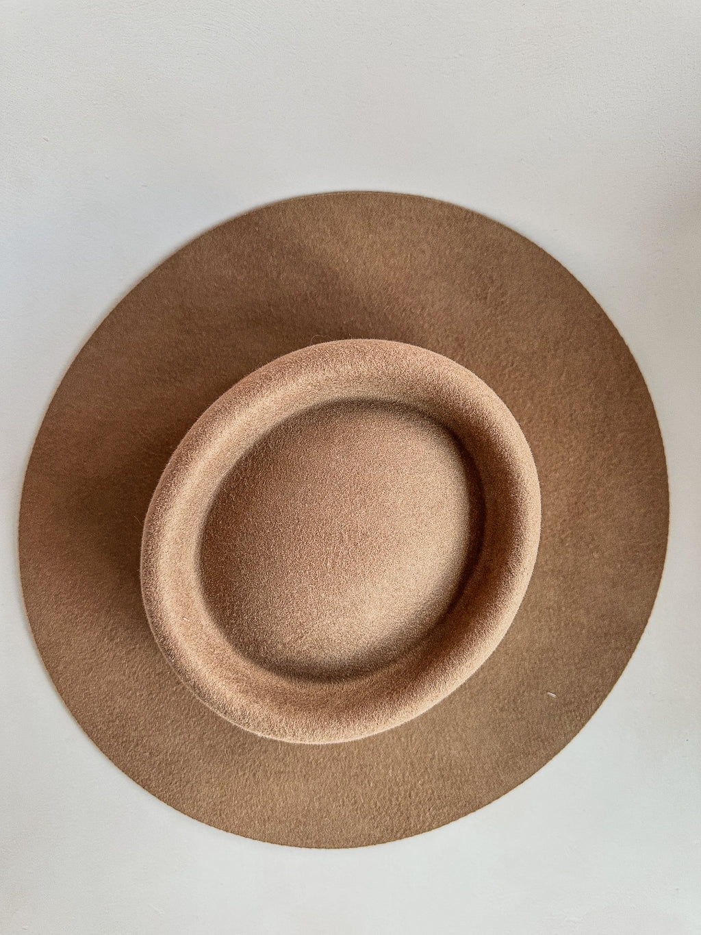Lack Of Color Mirage Brown Wool Felt Fedora Hat