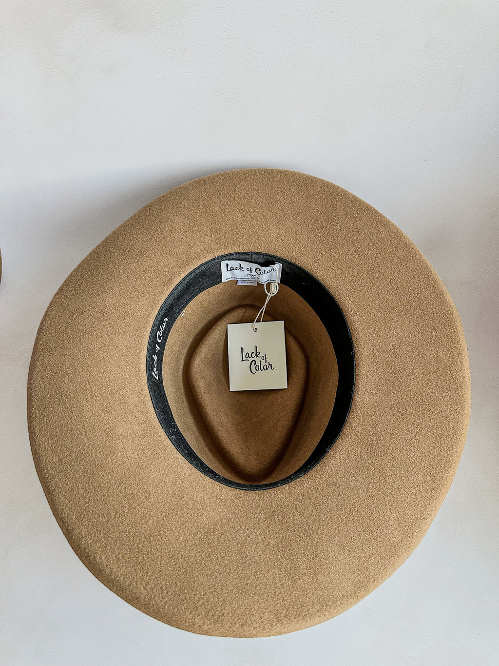 Lack Of Color Tan Brown Val Diamond Wool Hat