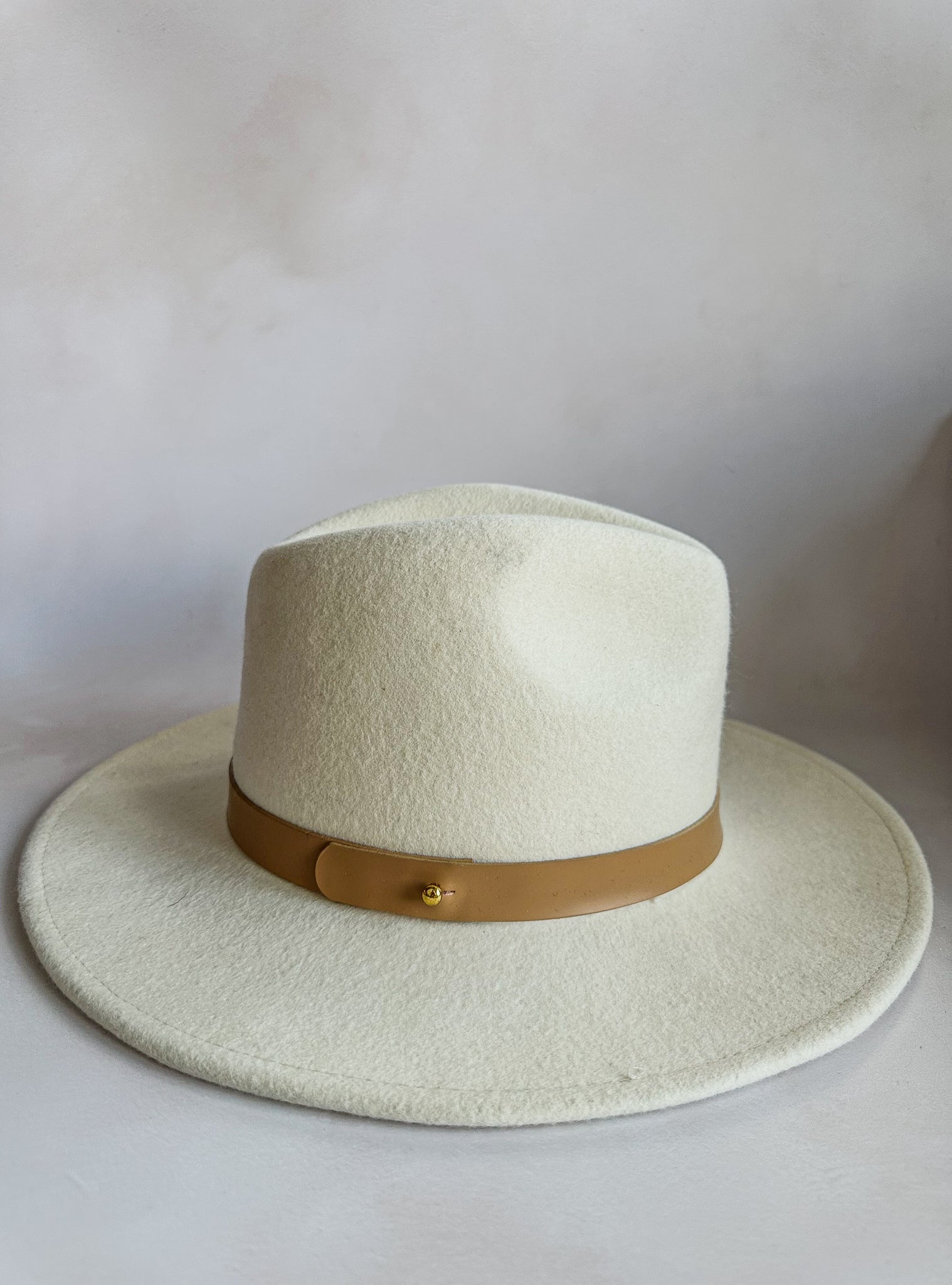 Lack Of Color Ivory The Fader Wool Hat