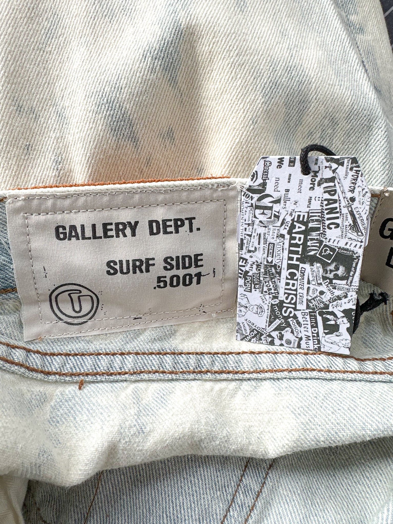 Gallery Dept. Levi 5001 Surf side Vintage Bleached Reworked Jeans