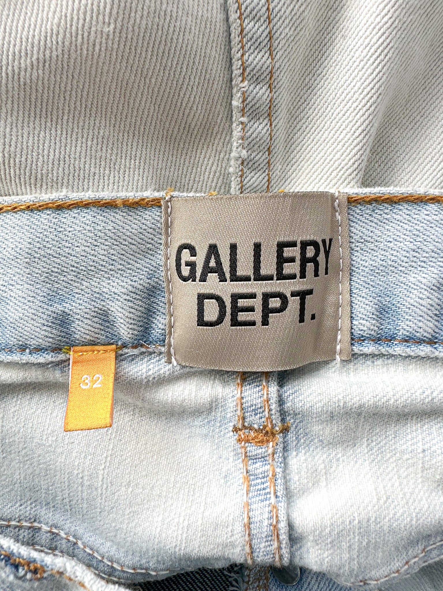 Gallery Dept – Levi 5001 Ken – Überarbeitete Vintage-Jeans mit zerrissener Lackierung