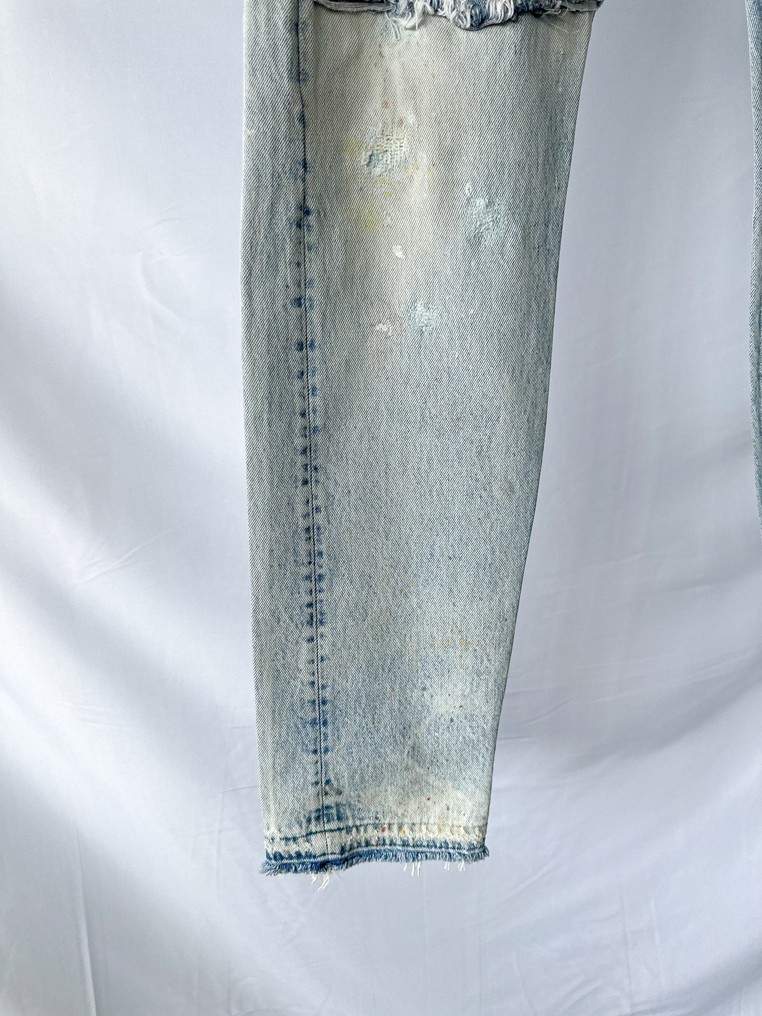 Gallery Dept Levi 5001 Ken Reworked Vintage Ripped Paint Jeans