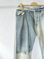 Gallery Dept Levi 5001 Ken Reworked Vintage Ripped Paint Jeans