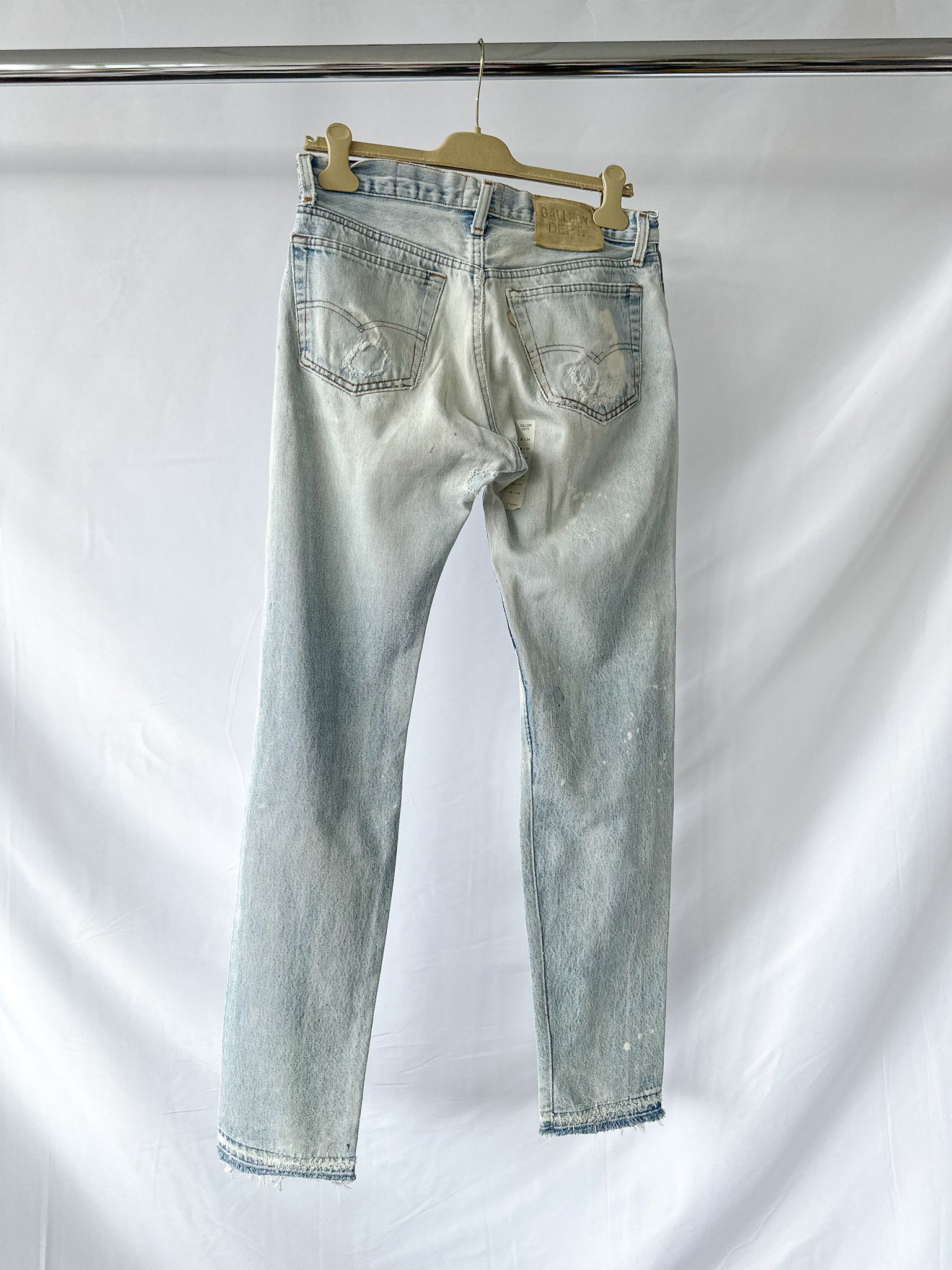 Gallery Dept Levi 5001 Ken Reworked Vintage Ripped Paint Jeans