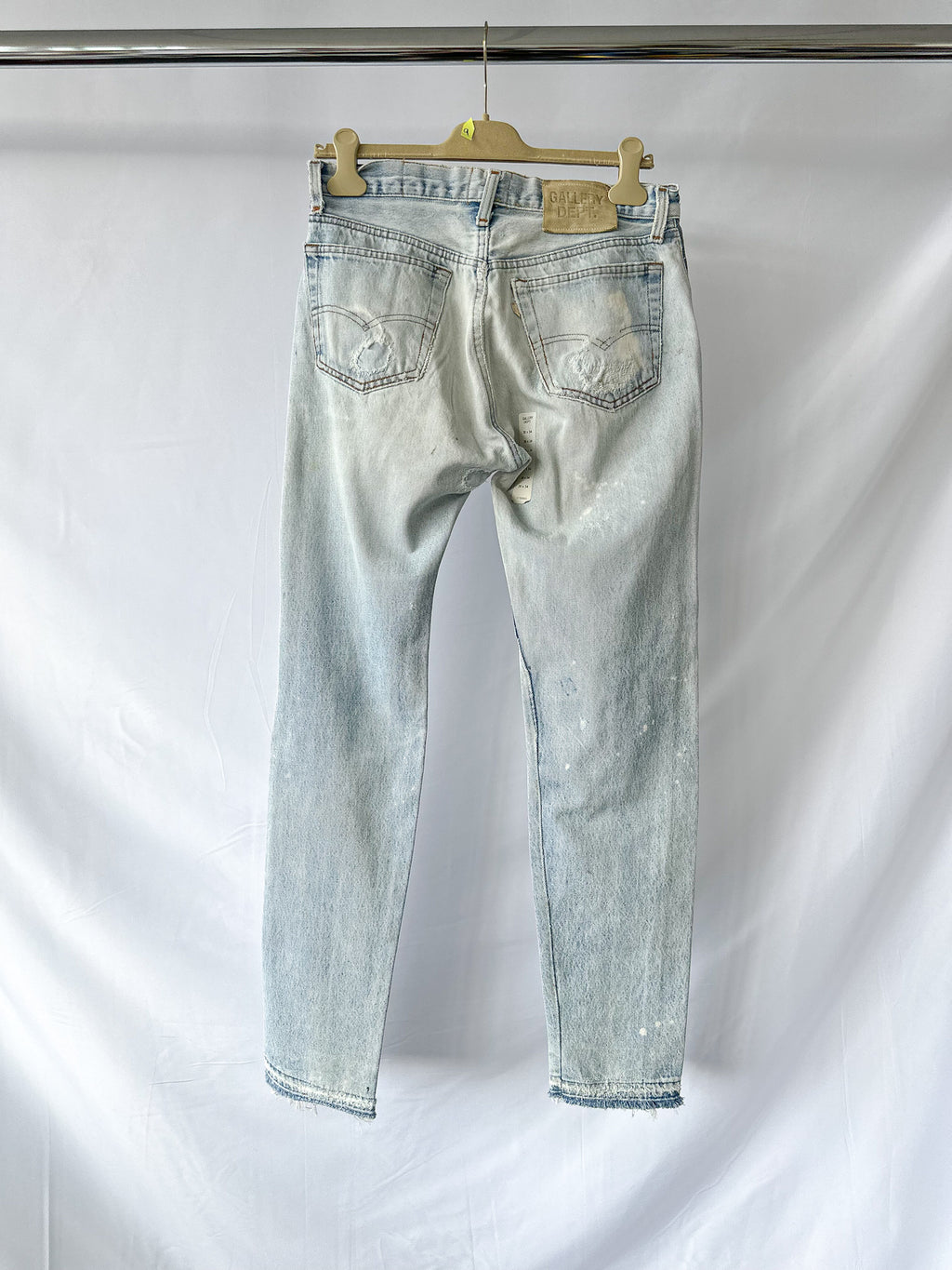 Gallery Dept Levi 5001 Ken Reworked Vintage Ripped Paint Jeans