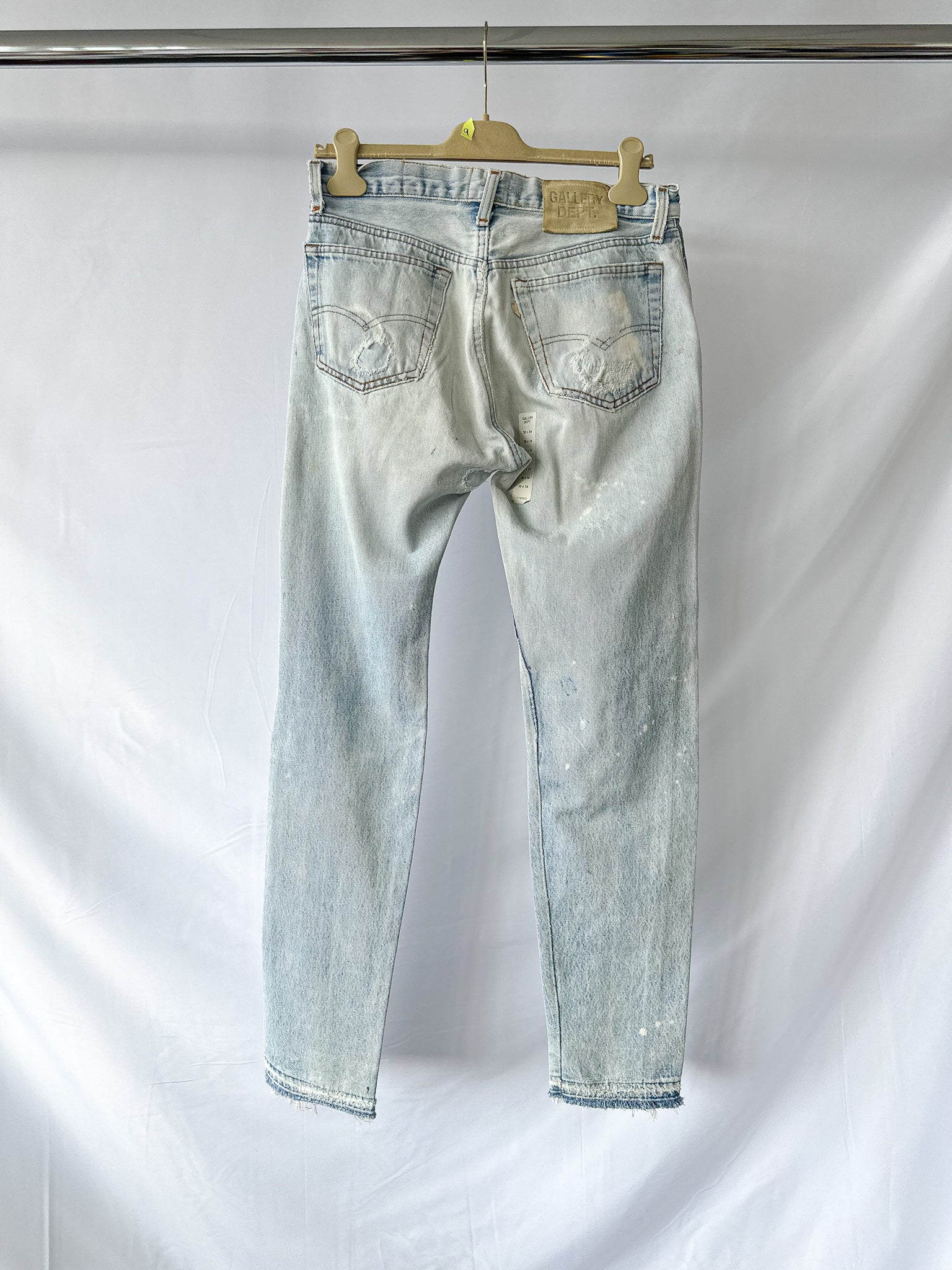 Gallery Dept Levi 5001 Ken Reworked Vintage Ripped Paint Jeans