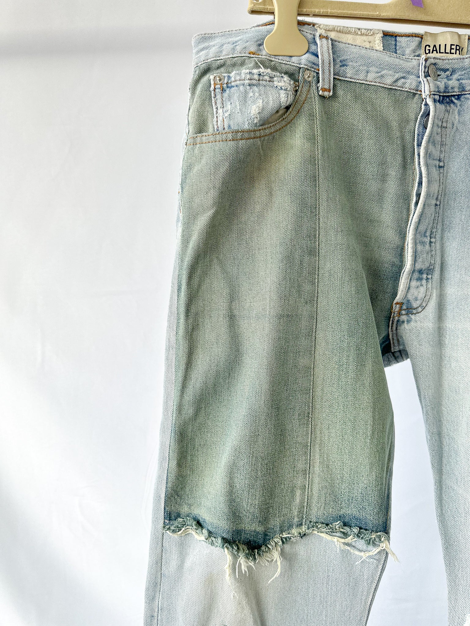 Gallery Dept Levi 5001 Ken Reworked Vintage Ripped Paint Jeans