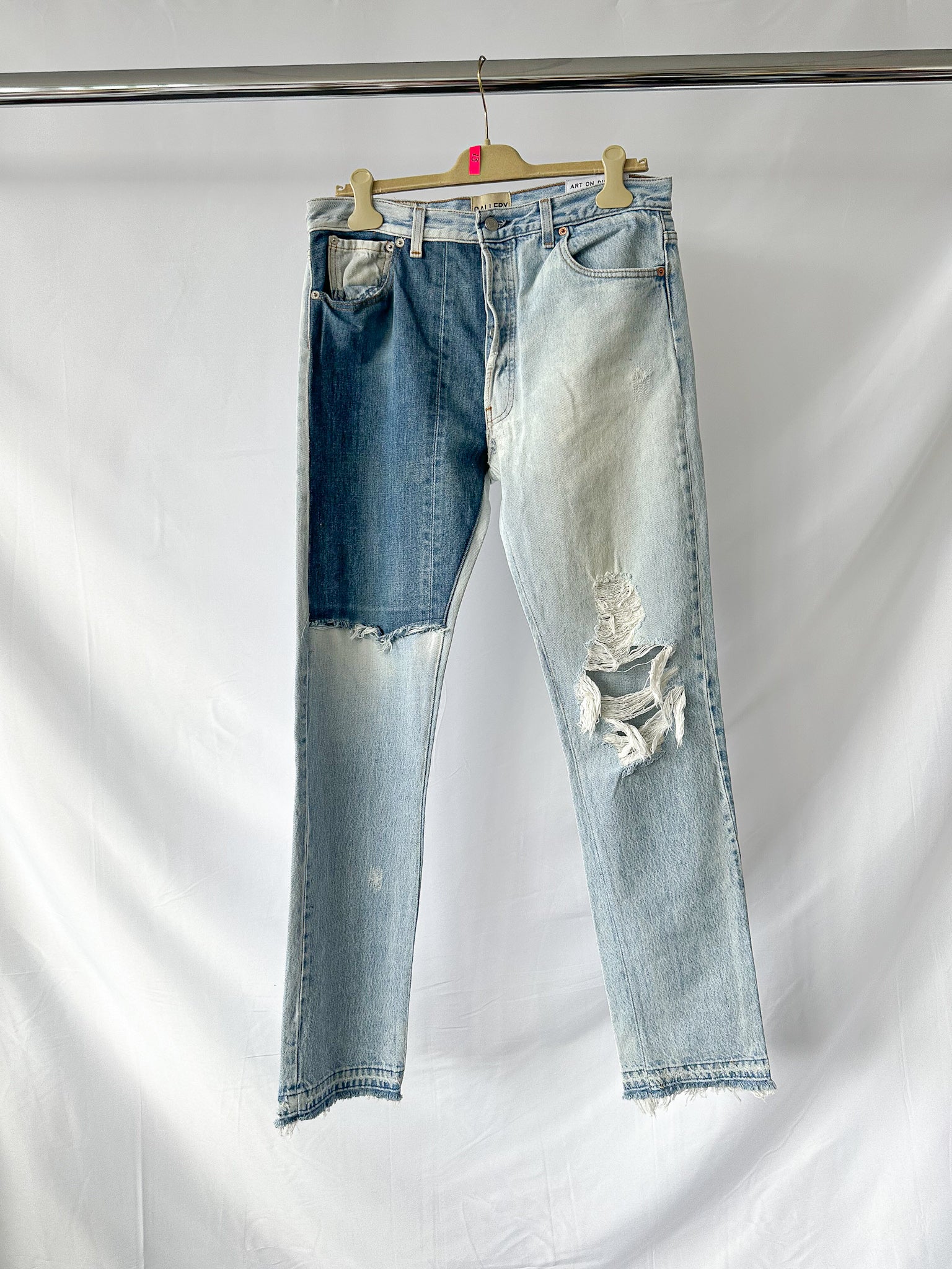 Gallery Dept Levi 5001 Ken Reworked Vintage Ripped Destory Jeans