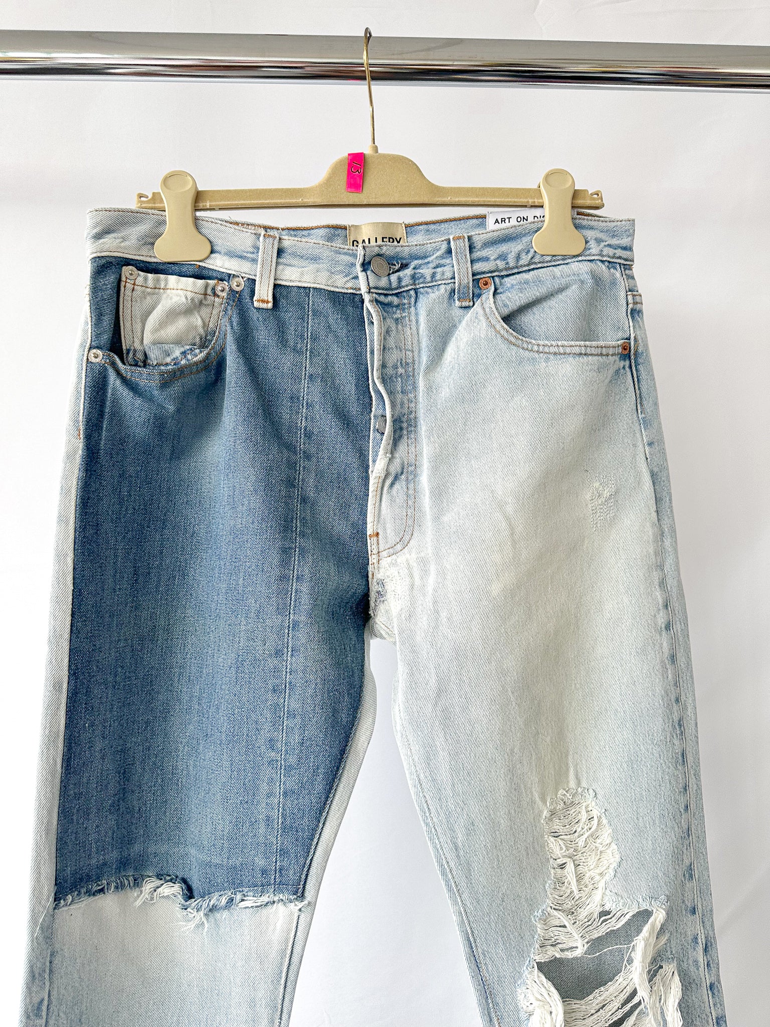 Gallery Dept Levi 5001 Ken Reworked Vintage Ripped Destory Jeans