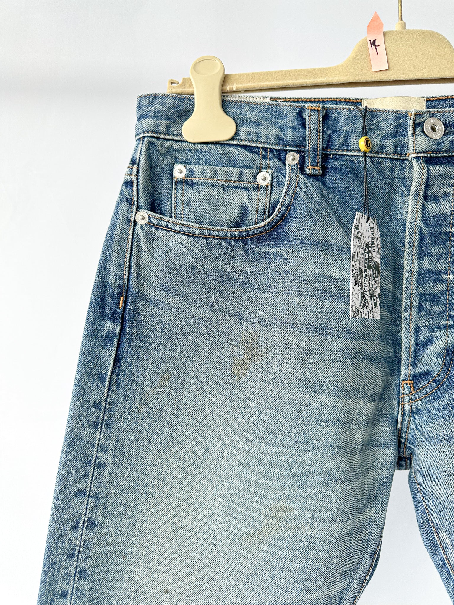Gallery Dept. Levi 5001 Vintage Reworked Selvedge Jeans Paint Splashes