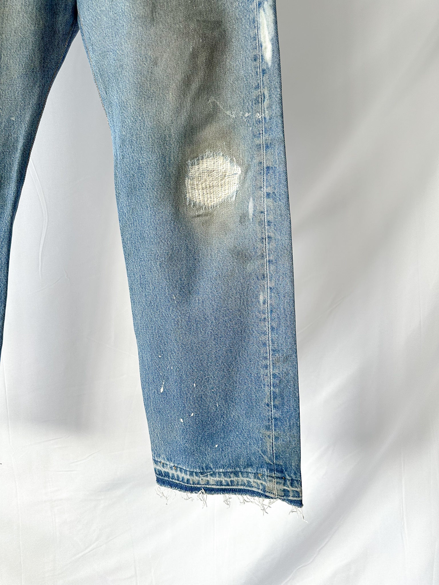Gallery Dept. Levi 5001 Vintage Reworked Worn In Jeans Paint Splashes